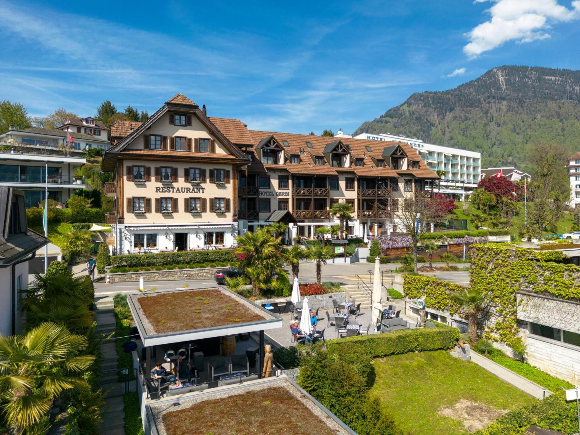 See & Wellnesshotel Gerbi Weggis Exterior photo